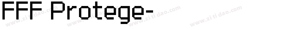FFF Protege字体转换